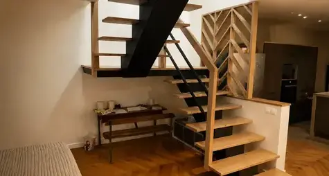 escalier bois sur mesure à Guingamp - image 3