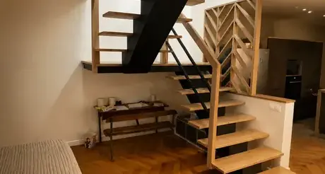 escalier bois sur mesure Perros-Guirec-1